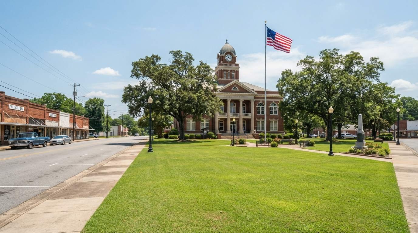 Morgan County Alabama courthouse